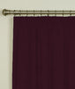 Ambassador Faux Suede Aubergine1